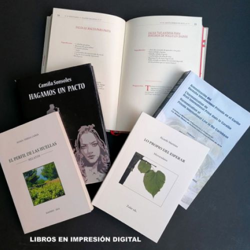 Libros en pequeñas tiradas de distinto formato