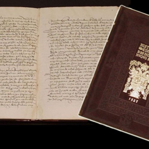 Historia en Español de las Indias de Nuovo Mundo