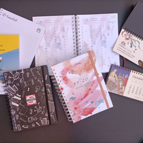 Agendas, tarjetas y calendarios