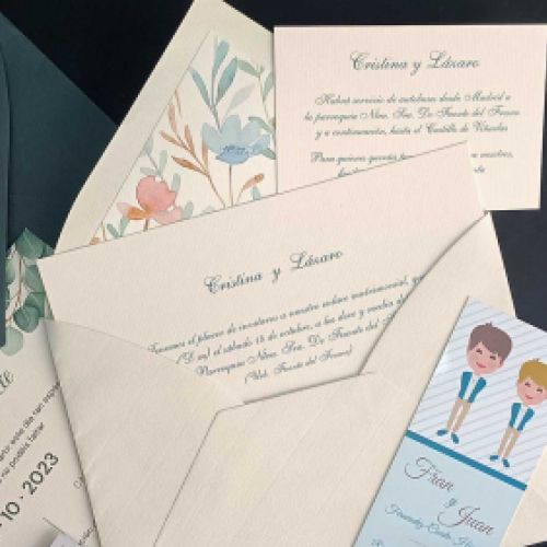 tarjetas invitacion eventos especiales